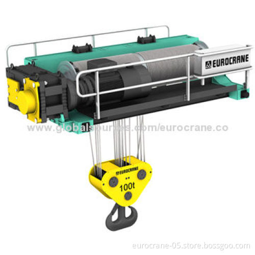 Electric Open Winch with Maximum Loading of 125T